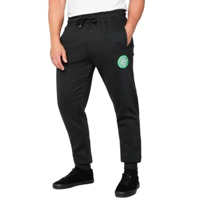 Image of Celtic F.C. Mens Sweatpants 2 Pockets and Cuffed Bottoms for Men Teenagers M 3XL Gifts (Black, L)