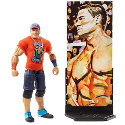 Image of WWE FMG62 John Cena Elite Series 60 Wrestling Action Figure, Colours/Styles May Vary