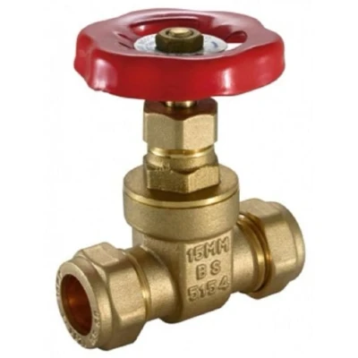 Image of 42mm Brass Gatevalve Wheel Head DZR