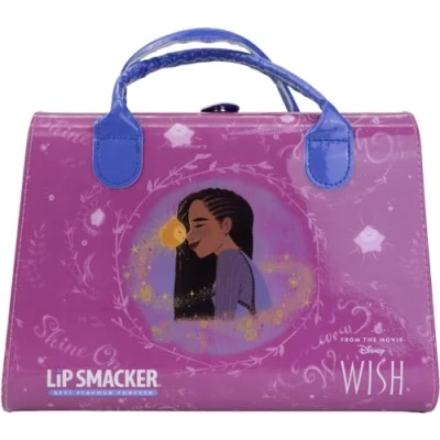 Image of Lip Smacker Wish Weekender Makeup Case, Disney Inspired All in One Tote Bag Including Make up and Accessories for Face, Lips, Eyes Hair, Princess Gifts Endless Creativity