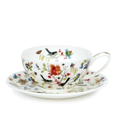 Image of Dunoon Secret Wood Teacup and Saucer