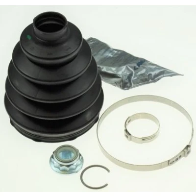 Image of 7E0498203B CV Boot SPIDAN 36441 140mm TPE (thermoplastic elastomer) with nut VOLKSWAGEN: Transporter 5, 6, Multivan 5 (7HM