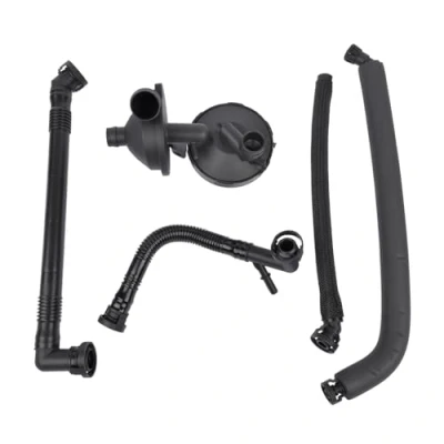 Image of 11617501566 Crankcase PCV Bleed Valve Kit + Breather Hose for B M W Series 3 E46 5 E39 E60 E61 7 E65 E66 E67 X3 E83 X5 E53 Z3 E36 Z4 E85