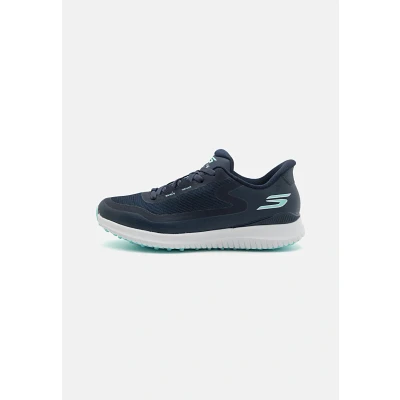 Image of Skechers Performance GO Flight Golf shoes, Women&#039;s, Size: 5, Navy/light blue Textile/synthetics