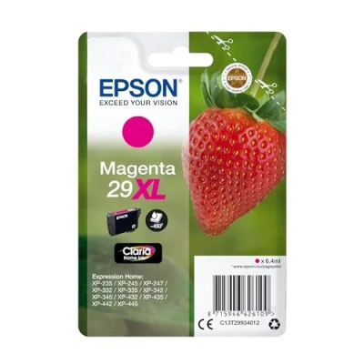 Image of Epson 29XL Magenta Strawberry High Yield Genuine, Claria Home Ink