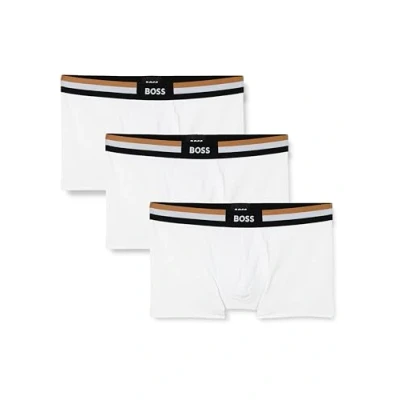 Image of BOSS Trunk 3P Motion men&#039;s Boxer shorts in White