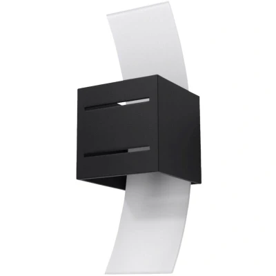 Image of Loreto 1 Light Wall Black, G9