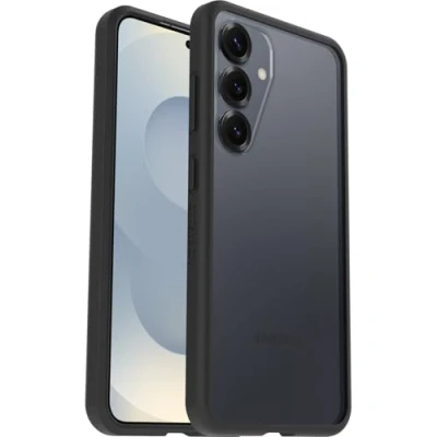 Image of OtterBox React Plastic Back Cover Black/Transparent Samsung Galaxy S25+