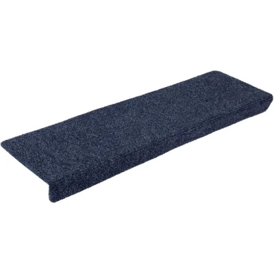 Image of Stair Mats Self adhesive 20 pcs 65x21x4 cm Anthracite Rectangular Edge Vidaxl