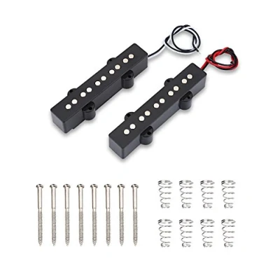 Image of 2PCS 5 String Open Bridge Pickup Set Music Instrument Accessory for Jazz Bass JB Electric Guitar