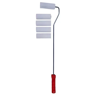 Image of Amtech S3897 6 Piece Long Reach Paint Roller Set