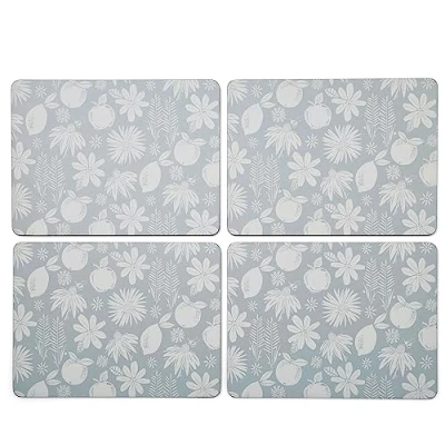 Image of Cooksmart Pack Of 4 Table Place Mats For With British Designs All Types Kitchens Homestead