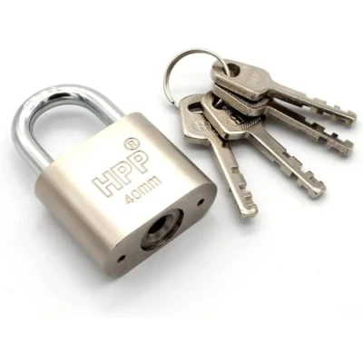 Image of 40mm Short Beam Padlock with Key,Padlock 4 Keys,Locker Lock,Padlock and Key,Key Padlock,pad Lock Key,Gym for Locker,Suitable Sports lockers, toolboxes