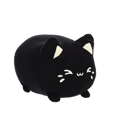 Image of Aurora, 14272, Tasty Peach Black Sesame Meowchi, 7In, Eco friendly soft toy