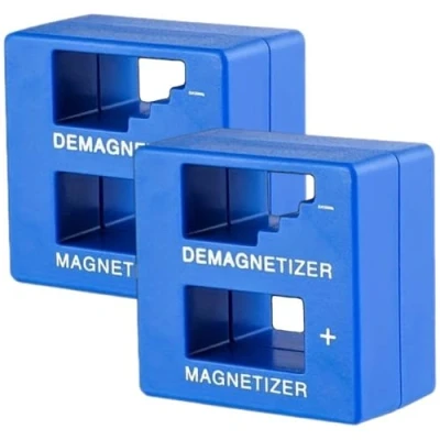 Image of Lpitoy Magnetizer Demagnetizer 2pcs 2 in 1 Screwdriver Magnetizers Magnetic Tool for Screwdrivers Tips Screw Bits Practical Small