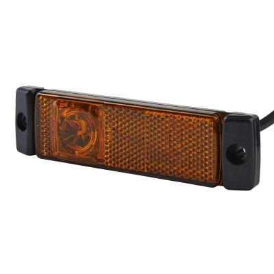 Image of 2197429 Side Marker Light HELLA 2PS 008 645 311 LED Left, Right 24V Screw Connection, mounting