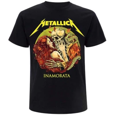 Image of Rock Off Officially Licensed Products Unisex M121 T Shirt, Black, S UK