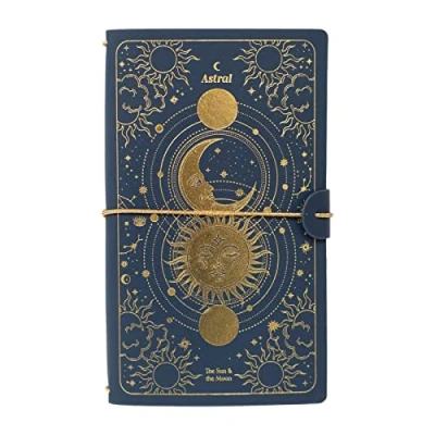 Image of Grupo Erik Astral Travel Journal PU Leather Notebook Diary Accessories Gifts Gift Cute