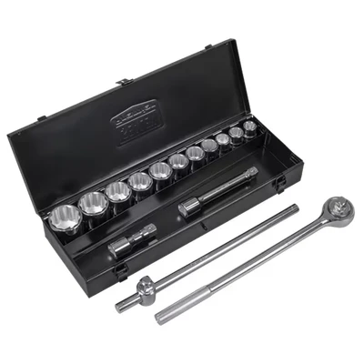 Image of Sealey Premier 15pc 3/4&quot; Sq Drive 12 Point WallDrive® Socket Set Metric AK2585