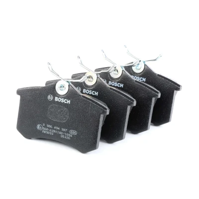 Image of 1607083280, 1616872680, 1623180580, 425056, 425108 Brake pad set BOSCH 0 986 494 387 Low Metallic with anti squeak plate, mounting manual