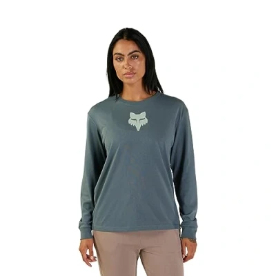 Image of Fox Racing Women&#039;s Head Ls Top Fashion t Shirts, Citadel, Medium