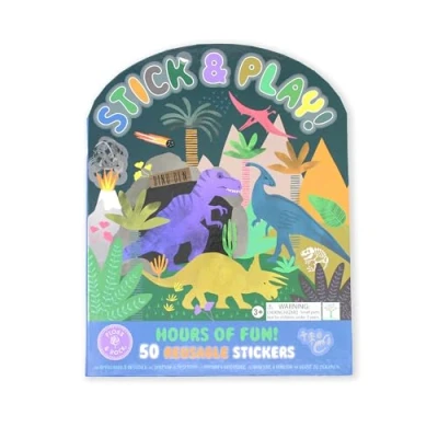 Image of Floss &amp; Rock Dino Stick Play Book, 1 EA