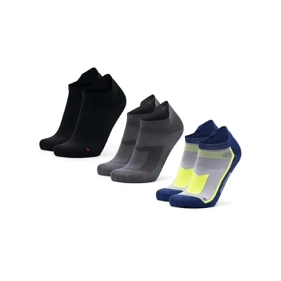 Image of DANISH ENDURANCE 3 Pack Low Cut Ankle Sports Socks, Anti Blister, Trainer Socks for Men &amp; Women