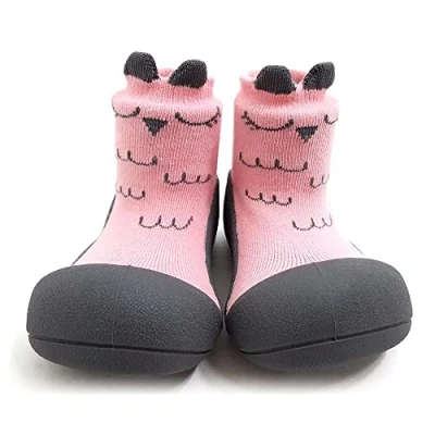 Image of Attipas Cutie Pink Size XL Barefoot Kid Shoes Infant Toddler First Walking Socks