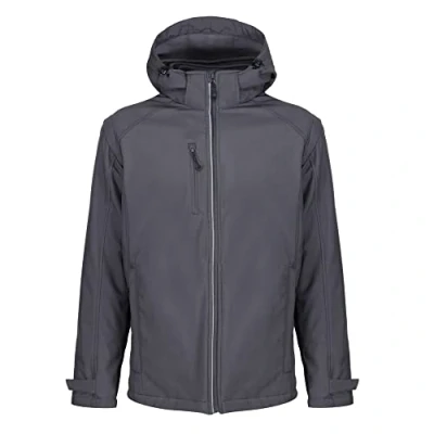 Image of Regatta Professional Men&#039;s Waterproof Erasmus 4 In 1 Softshell Jacket Seal Grey