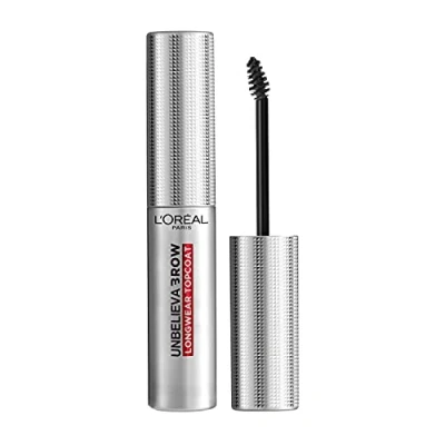 Image of L&#039;Oreal Paris Unbelieva&#039;Brow Longwear Topcoat Fixes and Defines Eyebrows Can be Used with Any Product Up to 30 Hours Hold, Clear