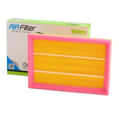 Image of 1004509, 3885284, 96MF9601AB, F02Z9601A1A Air Filter VALEO 585051 39mm 177mm 255mm Insert FORD: FIESTA 4, Puma Hatchback