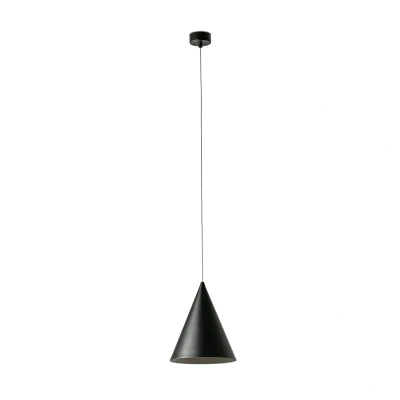 Image of Lina Dome Pendant Ceiling Light Black 2700K