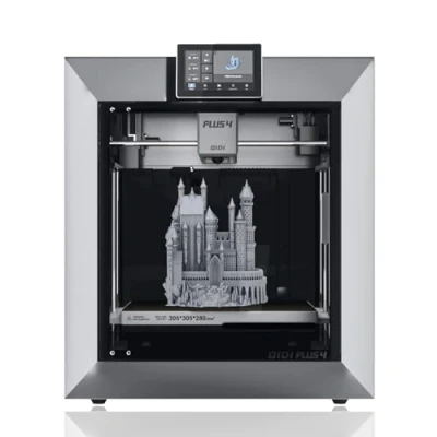 Image of QIDI PLUS4 3D Printer, Max 600mm/s High Speed Printing, 65℃ Chamber Heat, Fully Auto Leveling, 370C Direct Extruder with Integrated Nozzle, Support PPS CF Filaments, Large Print Size 12&quot;x12&quot;x11&quot;