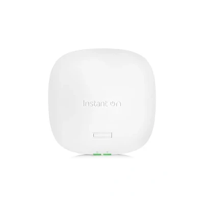 Image of HPE Networking Instant On Access Point AP25 4x4 WiFi 6 Indoor Wireless Power Source Not Included RW rest of world Model (R9B28A)