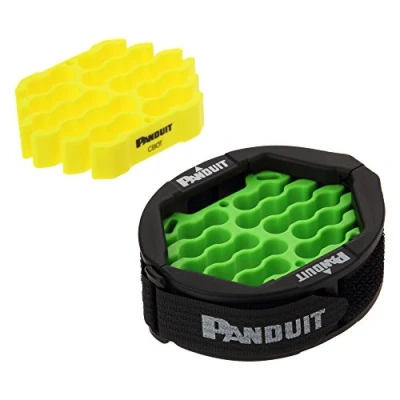 Image of Panduit CBOT24K cable clamp clamps (Black, Green, Yellow)