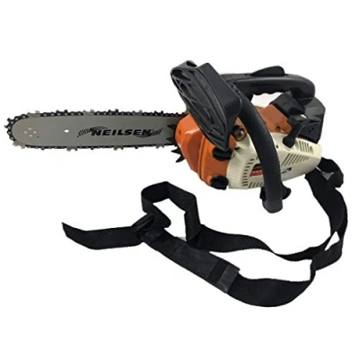 Image of Neilsen Chainsaw Petrol Single Hand Saw Blade Length 30.5 cm 12 Inch Automatic Chain Lubrication 25.4 ccm
