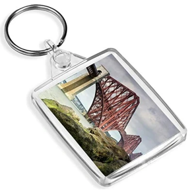 Image of Pretty Forth Road Bridge Keyring IP02 Scotland Great Britain #16231