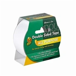Image of Ducktape Double Sided Interior Tape 38mmx5m Clear (Pack of 6) 232603
