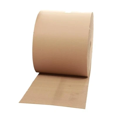 Image of 300mm x 75m Corrugated Cardboard Roll Paper Rolls for Wrapping, Large Sheets Packing &amp; Shipping Strong Protection (1 Roll)