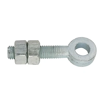 Image of Timco Adjustable Gate Eyes with Nuts Zinc (Size M16 x 100 1 Each)