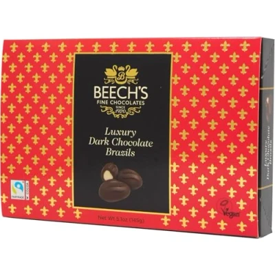 Image of Beech&#039;s Fine Chocolate Dark Brazils, 145 g