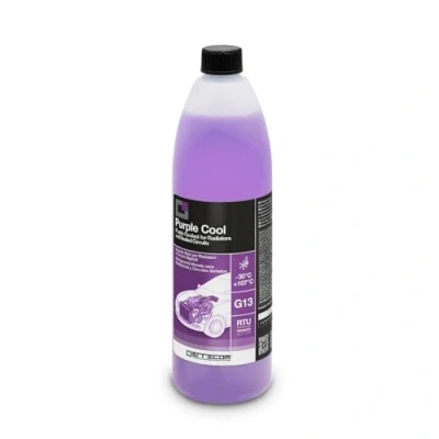 Image of ERRECOM Purple Cool, Coolant and Antifreeze 30C/+107C, Formulation with Glycerin, G13, Ready to Use, 1 Litres