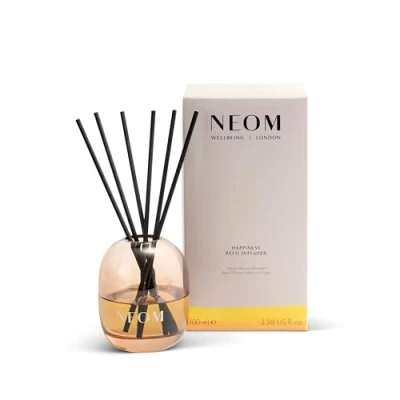 Image of NEOM Reed Diffuser100ml, Happiness Neroli, Mimosa &amp; Lemon