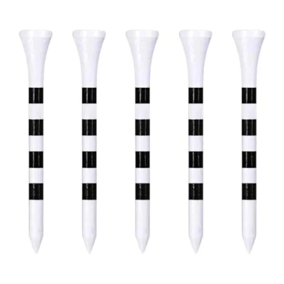 Image of Zivisk Bamboo Golf Tees 70mm 100 Count, 2 3/4 inch Long Wooden White