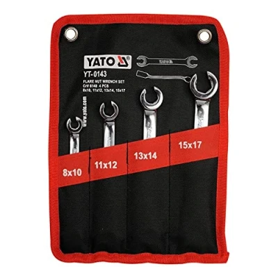 Image of Yato YT 0143 Two Flat Spanners, 8 17 mm Holes