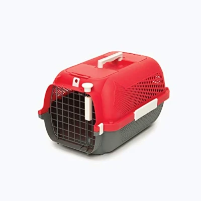 Image of Catit Voyageur Cat Carrier, Small, Cherry Red, 41380