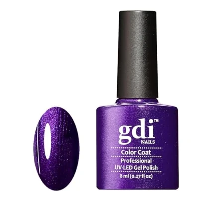 Image of GDI Nails Shimmer Glitter &#039;R&#039; Range UV LED Soak Off GEL Nail Polish Varnish 8ml ***REQUIRE UV/LED LAMP TO CURE DRY POLISH*** (R31)