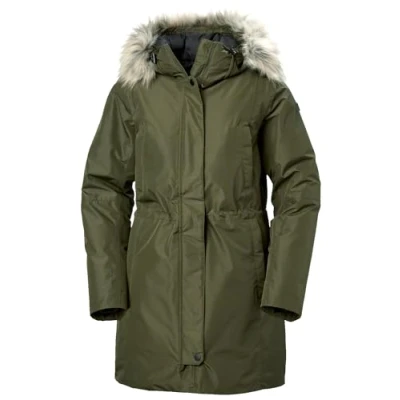 Image of Helly Hansen Womens W Senja Parka, Utility Green, L