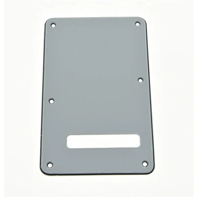 Image of KAISH ST/Strat Style Standard Guitar Back Plate ST Tremolo Trem Cover for USA Strat/Stratocaster White 3 Ply