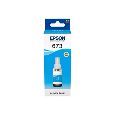 Image of Epson EcoTank T6732 Cyan Ink Bottle 70 ml